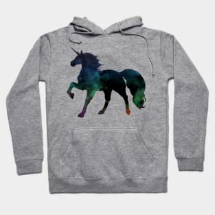 Galaxy Unicorn Silhouette Hoodie